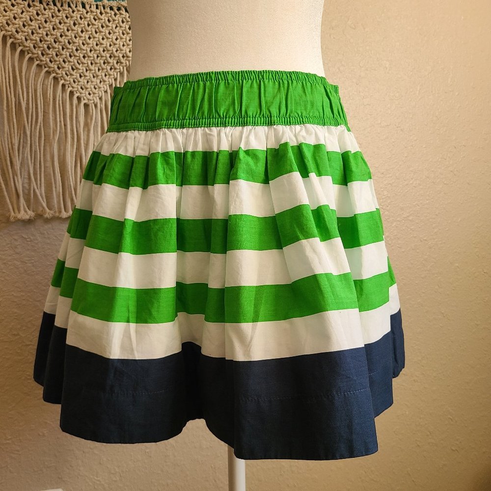 Abercrombie and Fitch Preppy Nautical Striped Skirt